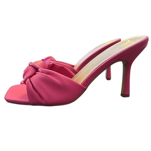 Journee Collection Diorra Knotted Vamp Heels Dress Sandal Square Toe NEW 10 - Picture 6 of 10